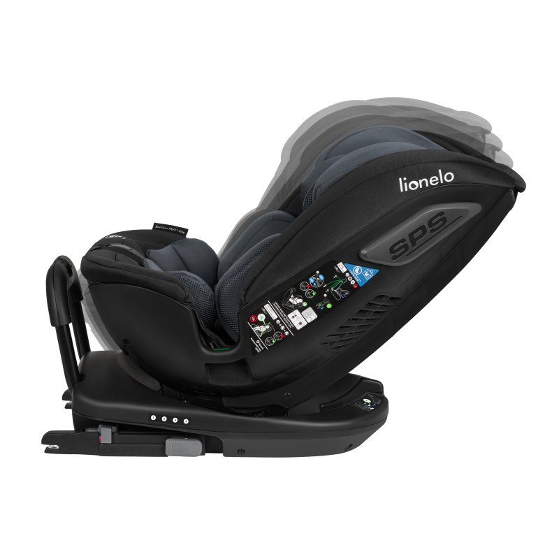 Автокрісло Lionelo Bastiaan RWF i-Size Grey Stone