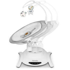 Шезлонг Lionelo Bella Grey Concrete Крісло-гойдалка