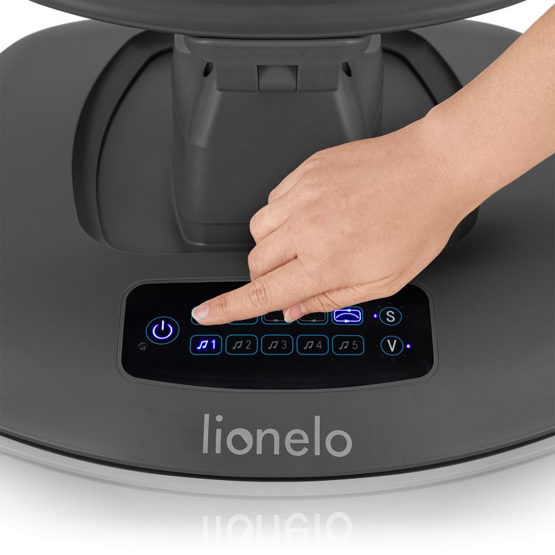 Крісло-гойдалка Lionelo Blossom Pink Mauve