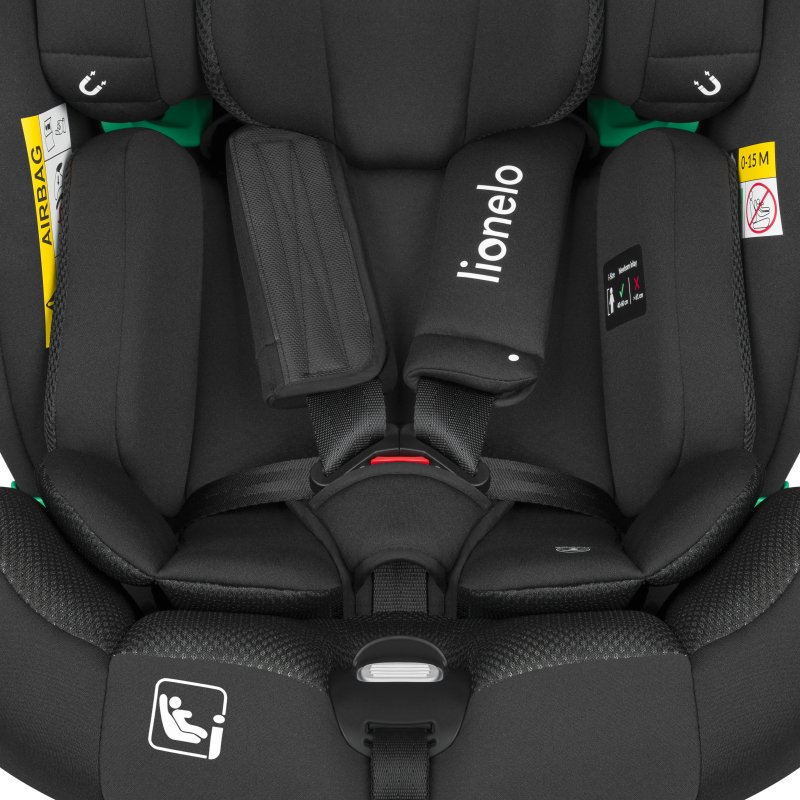 Автокрісло Lionelo Braam Air I-Size Black Carbon - 0-36 кг