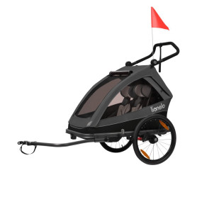 Універсальна коляска 2 в 1 Lionelo CAMA сірий LO-CAMA GREY GRAPHITE