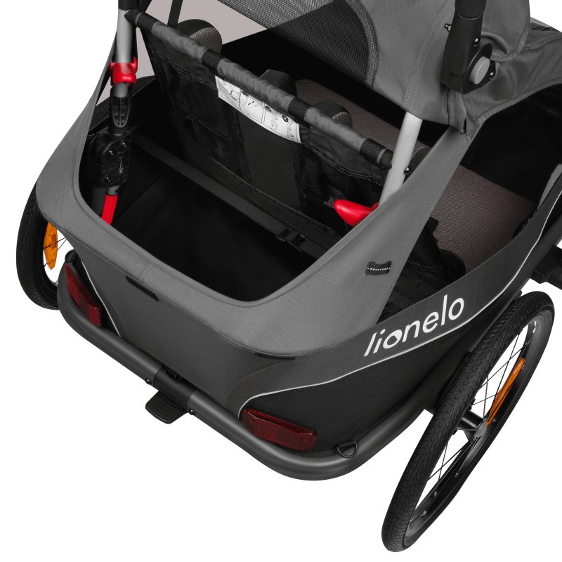 Універсальна коляска 2 в 1 Lionelo CAMA сірий LO-CAMA GREY GRAPHITE