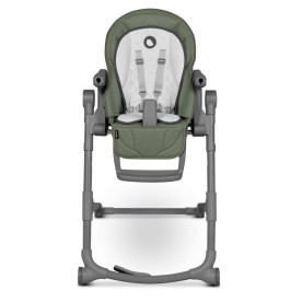 Стілець Lionelo Cora Plus Green Olive - для Годування з Функцією Лежака