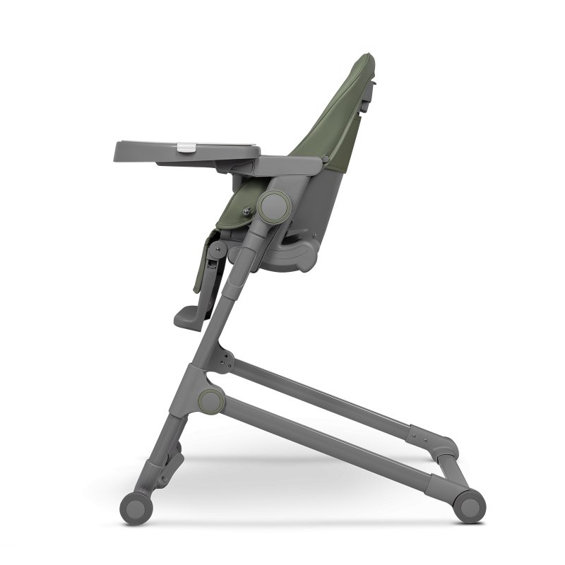 Стілець Lionelo Cora Plus Green Olive - для годування з функцією лежака