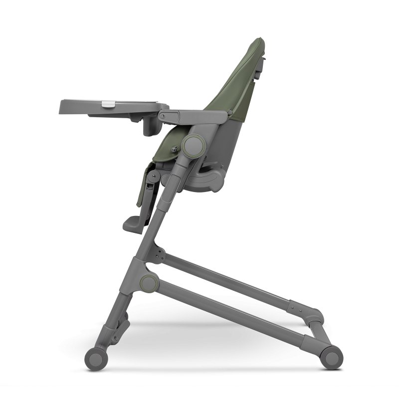 Стілець Lionelo Cora Plus Green Olive - для годування з функцією лежака