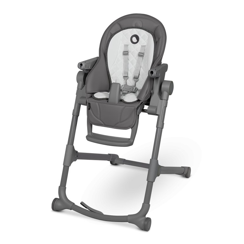 Стілець Lionelo Cora Plus Grey Stone - для годування з функцією лежака