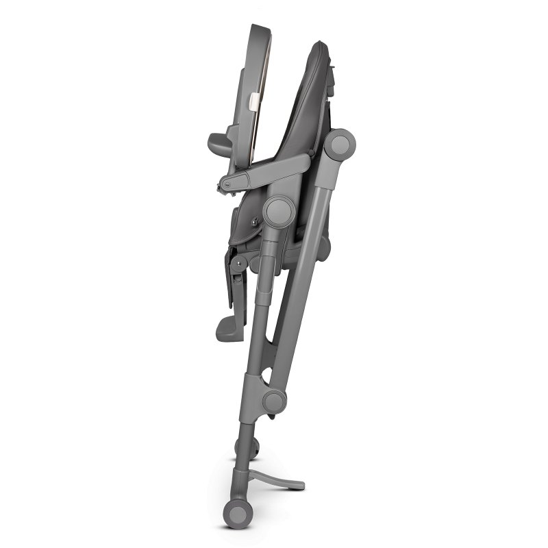 Стілець Lionelo Cora Plus Grey Stone - для годування з функцією лежака