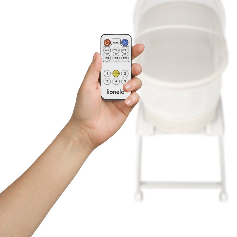 Ліжечко Lionelo Coral White - колиска