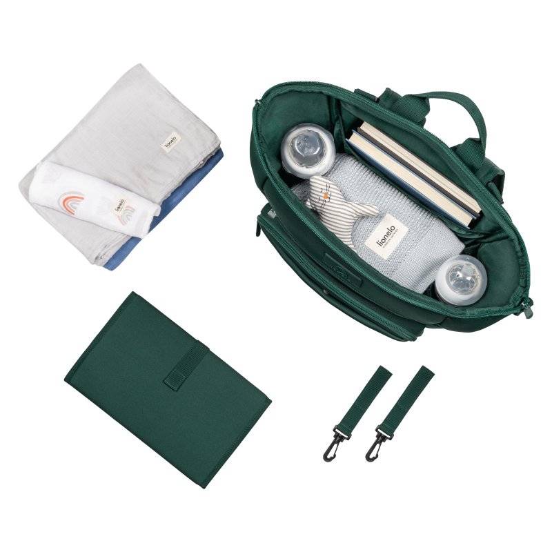 Рюкзак Lionelo Cube Green Forest для коляски