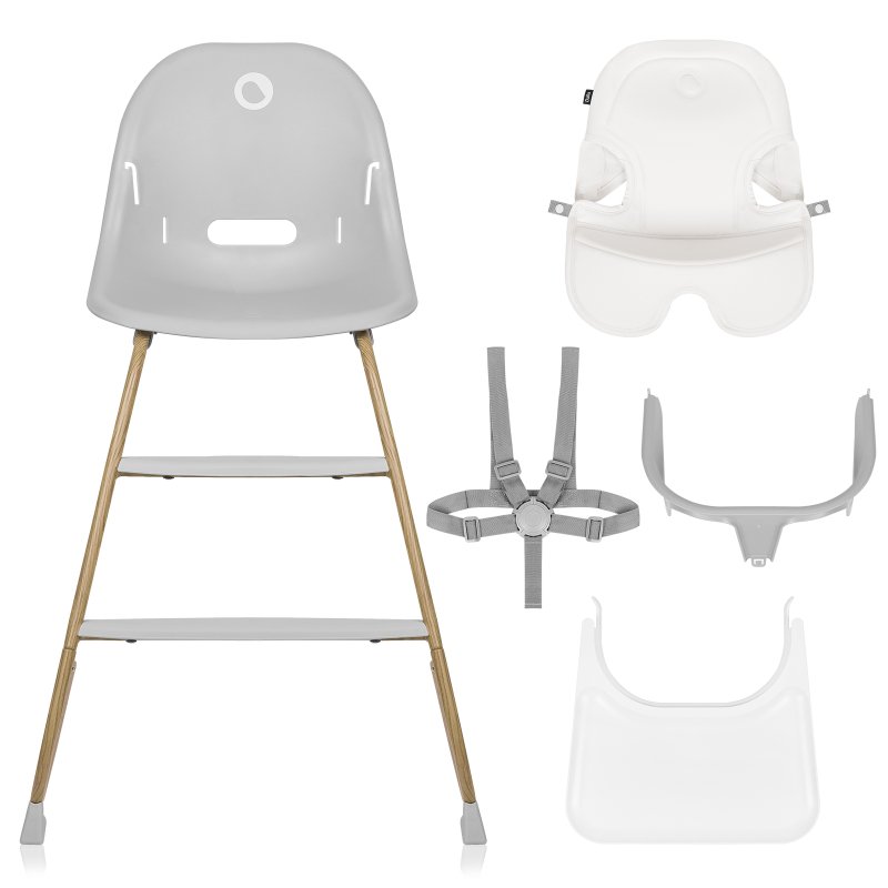 Стілець Lionelo Dalia Grey Stone Natural - для годування