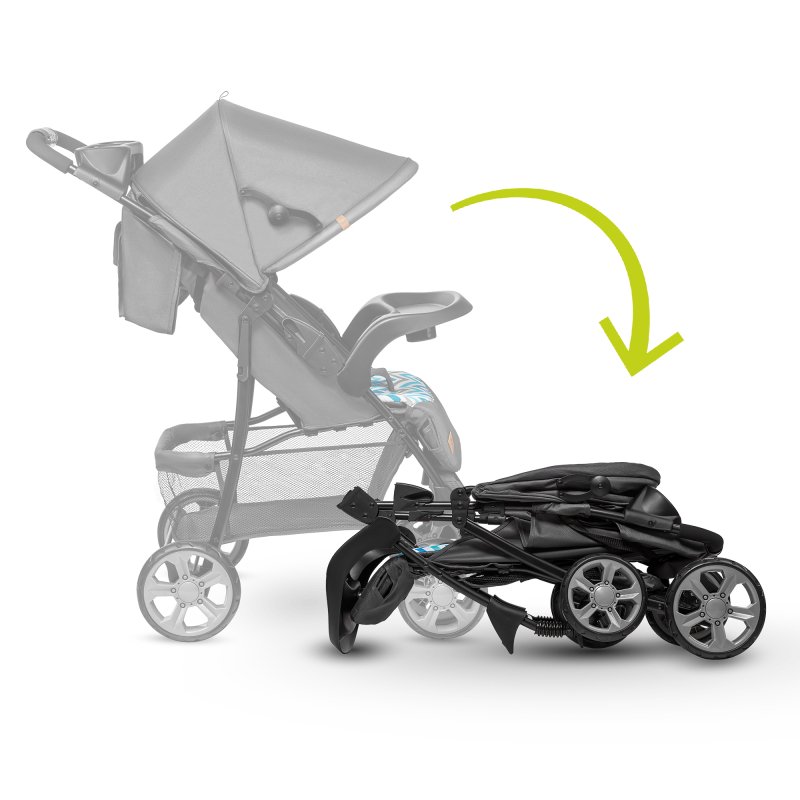 Прогулянкова коляска Lionelo Emma Plus Blue Scandi - прогулягкова