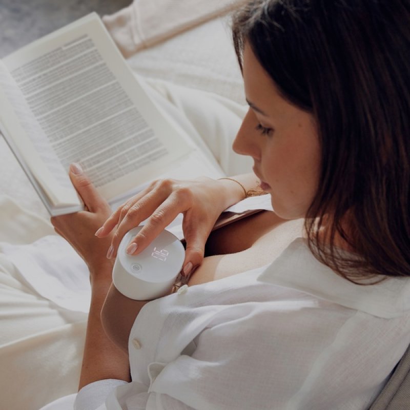 Молоковідсмоктувач Lionelo Fidi Free Simple White