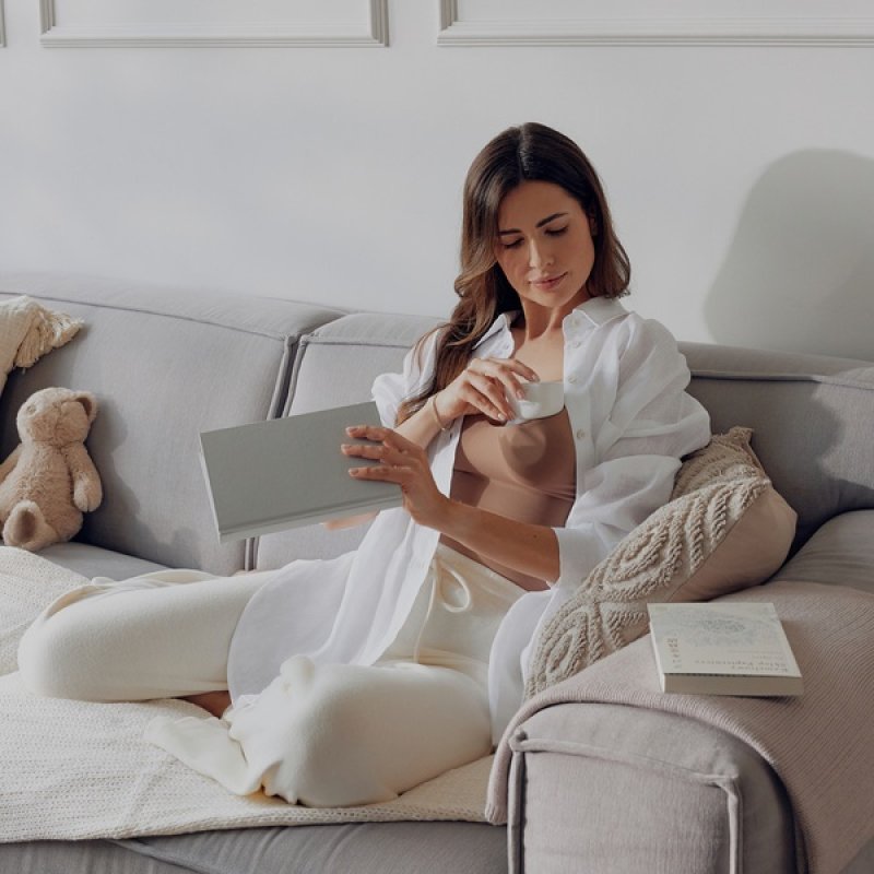 Молоковідсмоктувач Lionelo Fidi Free Simple White