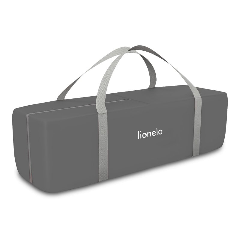 Ліжечко Lionelo Flower Grey Scandi - Дитяче манеж