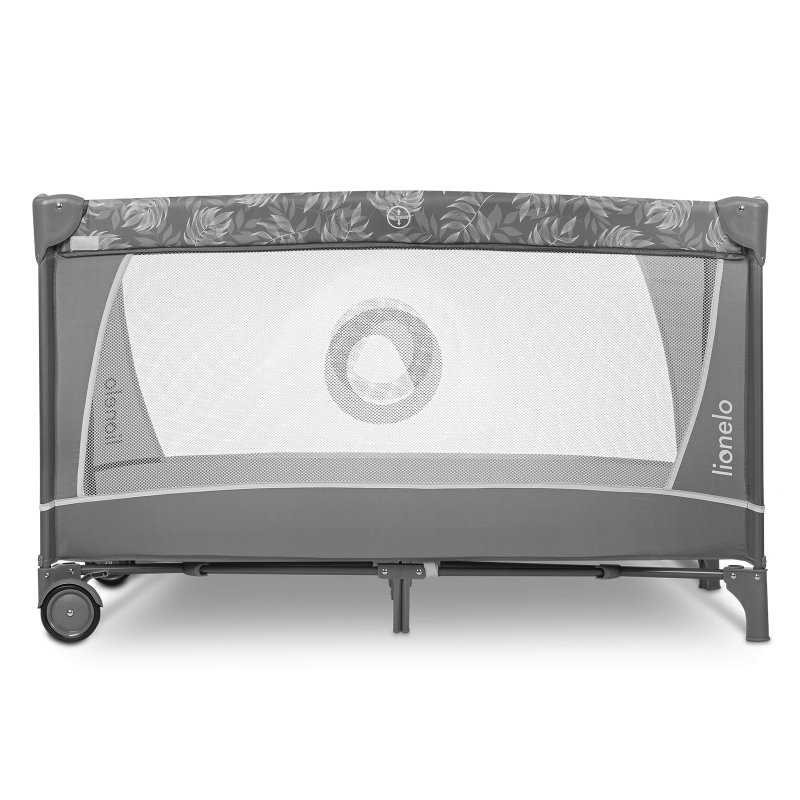 Ліжечко Lionelo Flower Grey Stone - Дитяче манеж