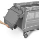 Ліжечко Lionelo Flower Grey Stone - Дитяче манеж
