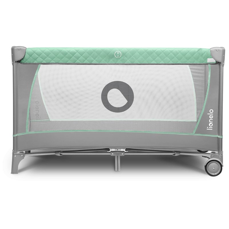 Ліжечко Lionelo Flower Turquoise - Дитяче манеж
