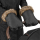 Муфта Lionelo Рукавички для коляски Handmuff Black