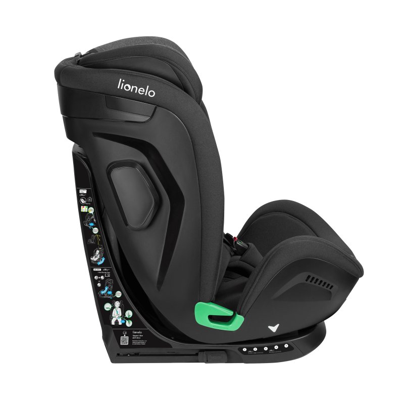 Автокрісло Lionelo Harper I-Size Black Carbon - 9-36 кг