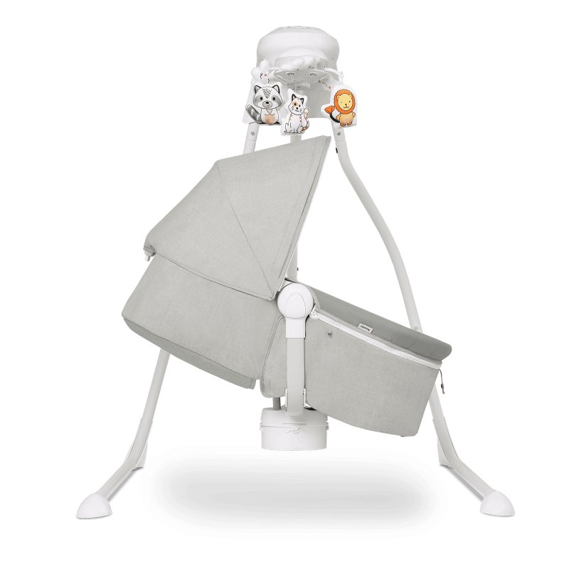 Шезлонг Lionelo Henny Grey Dove Колисковий центр