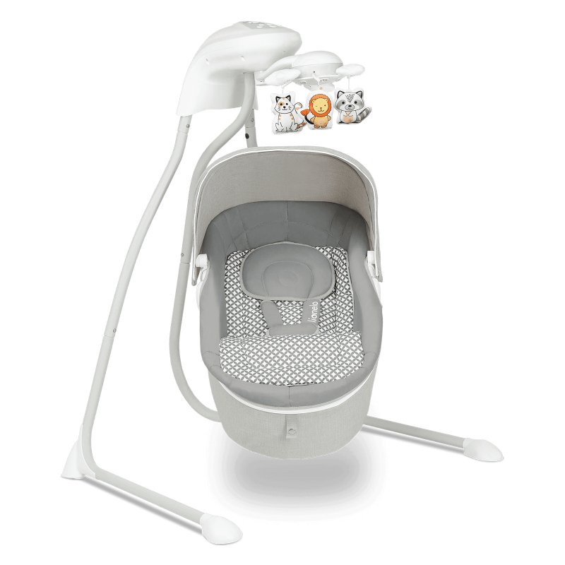 Шезлонг Lionelo Henny Grey Dove Колисковий центр