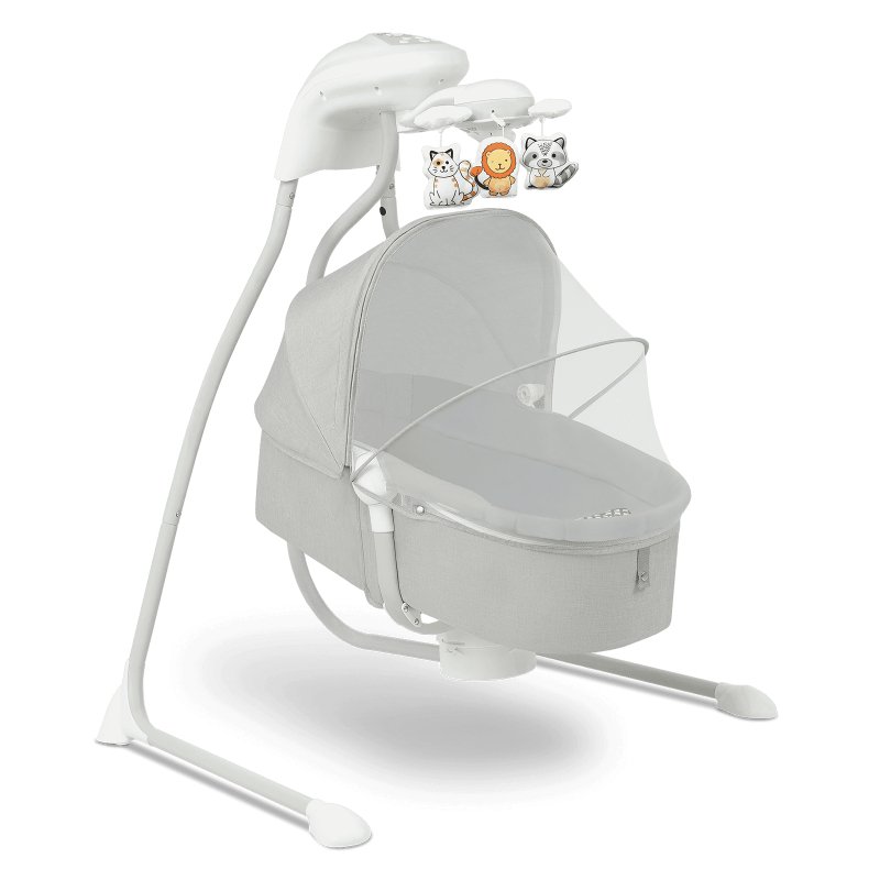 Шезлонг Lionelo Henny Grey Dove Колисковий центр