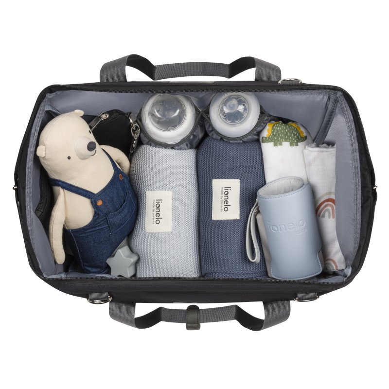 Сумка Lionelo Ida Black Onyx для коляски