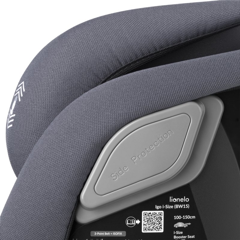 Автокрісло Lionelo Igo I-Size Grey Graphite