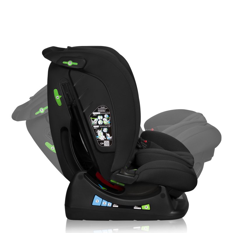 Автокрісло Lionelo Izzy I-Size Black Carbon