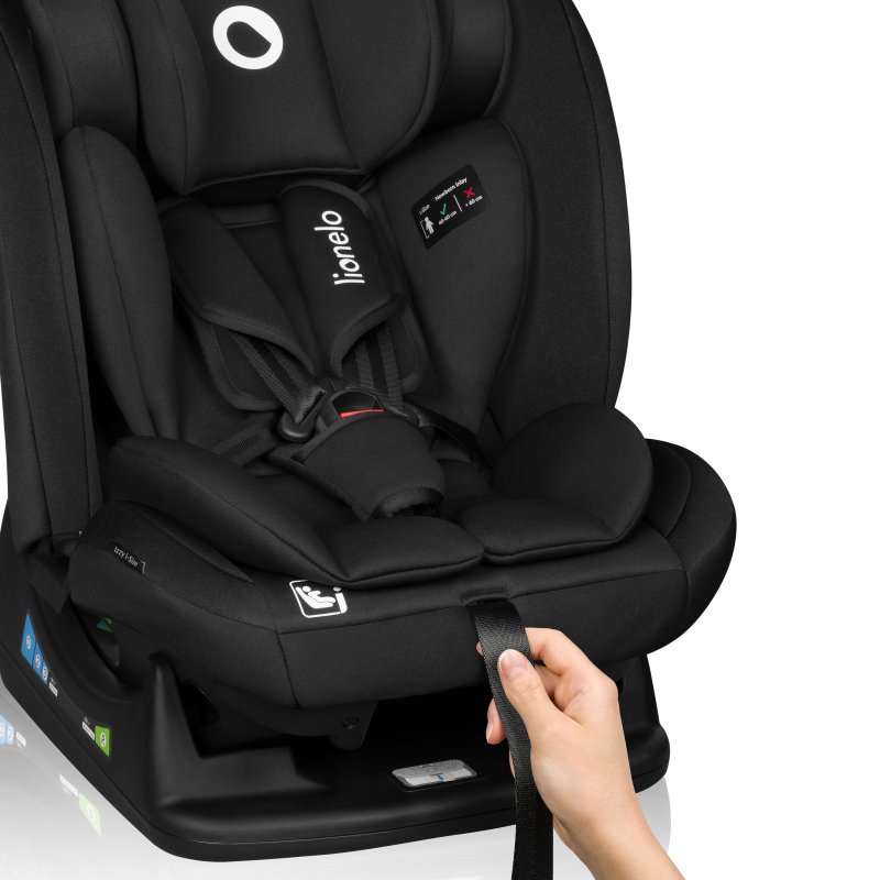 Автокрісло Lionelo Izzy I-Size Black Carbon