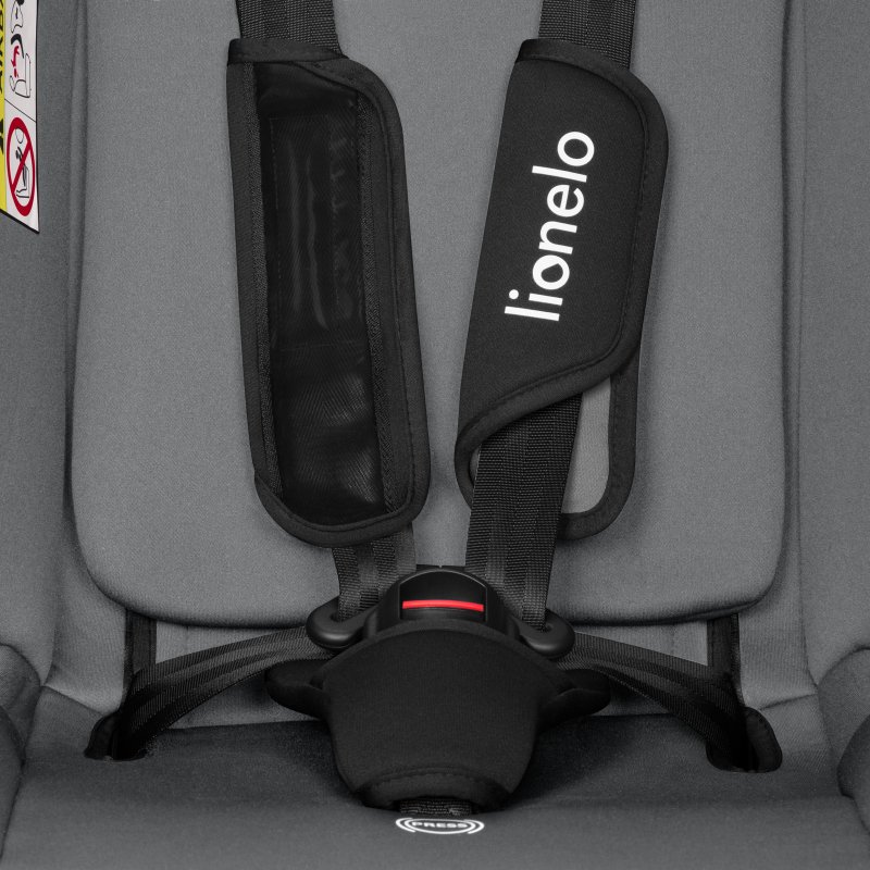 Автокрісло Lionelo Izzy I-Size Black Grey