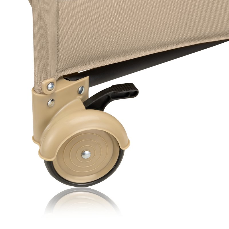 Ліжечко Lionelo Jasmin Easy Fold Beige Sand Дитяче 2 в 1