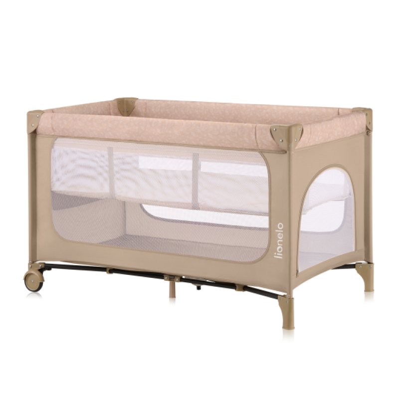 Ліжечко Lionelo Jasmin Easy Fold Beige Sand Дитяче 2 в 1