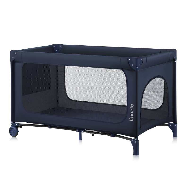 Ліжечко Lionelo Jasmin Easy Fold Blue Navy Дитяче 2 в 1
