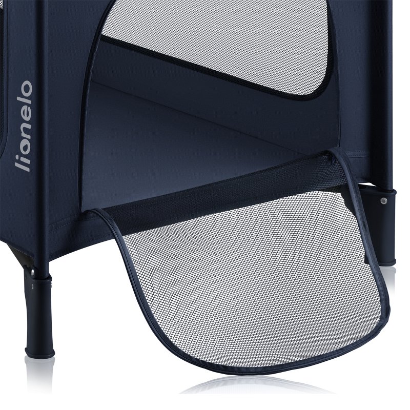 Ліжечко Lionelo Jasmin Easy Fold Blue Navy Дитяче 2 в 1