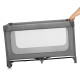 Ліжечко Lionelo Jasmin Easy Fold Grey Stone Дитяче 2 в 1