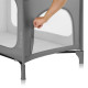 Ліжечко Lionelo Jasmin Easy Fold Grey Stone Дитяче 2 в 1