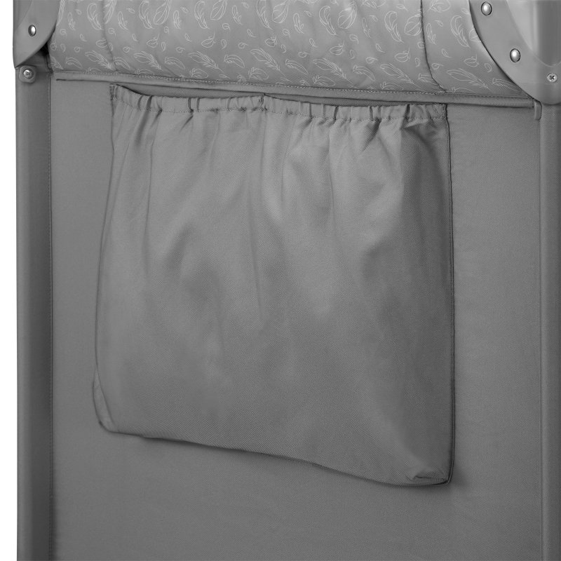 Ліжечко Lionelo Jasmin Easy Fold Grey Stone Дитяче 2 в 1