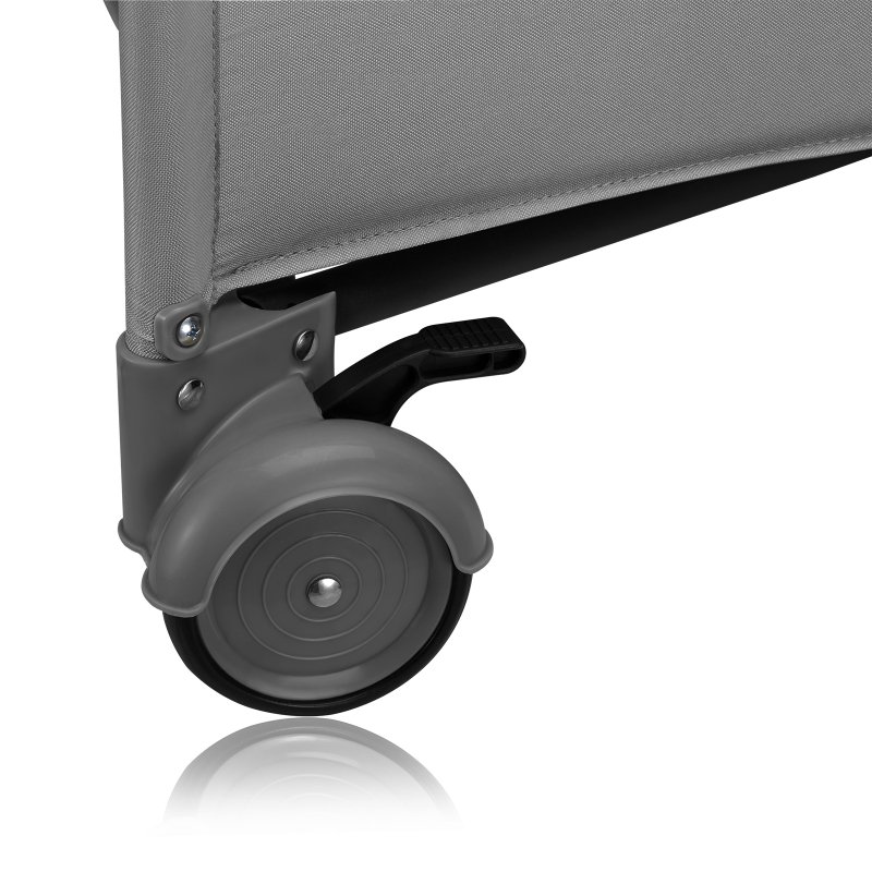 Ліжечко Lionelo Jasmin Easy Fold Grey Stone Дитяче 2 в 1