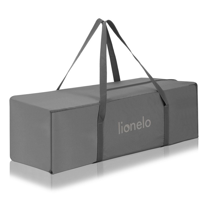 Ліжечко Lionelo Jasmin Easy Fold Grey Stone Дитяче 2 в 1