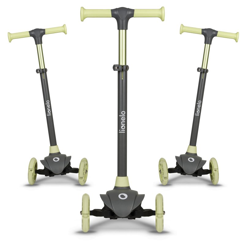 Самокат Lionelo Jessy Grey Green - Дитячий самокат