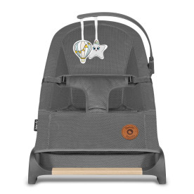 Шезлонг Lionelo June Air Grey Graphite Крісло-Гойдалка