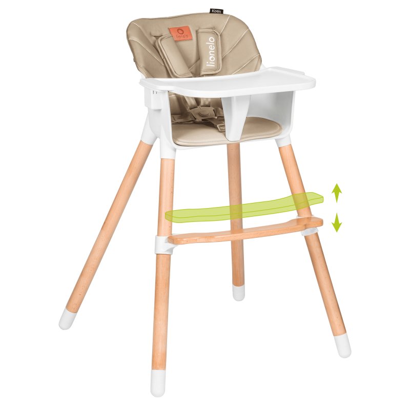 Стілець Lionelo Koen Beige Sand - для годування