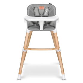 Стілець Lionelo Koen Grey Stone - для годування