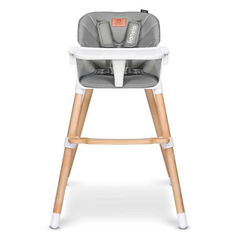 Стілець Lionelo Koen Grey Stone - для годування