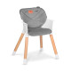 Стілець Lionelo Koen Grey Stone - для годування