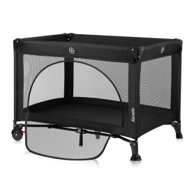 Манеж Lionelo Laura Black Carbon Дитячий