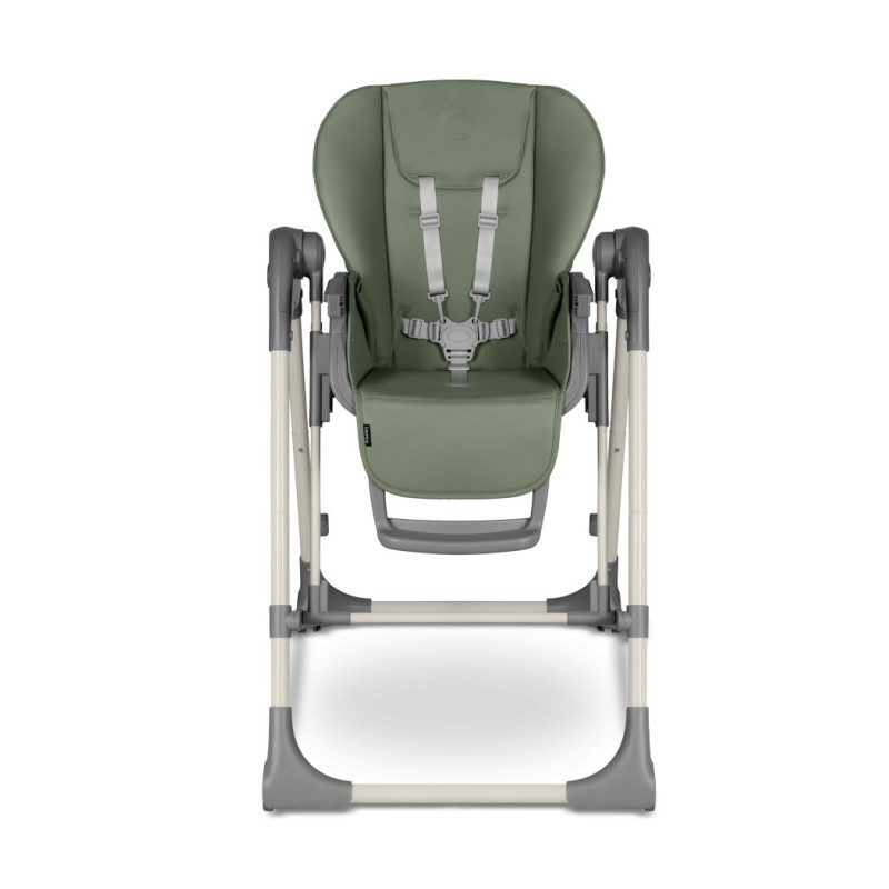 Шезлонг Lionelo Laurice Green Olive Стільчик для годування з функцією гойдалки