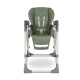 Шезлонг Lionelo Laurice Green Olive Стільчик для годування з функцією гойдалки
