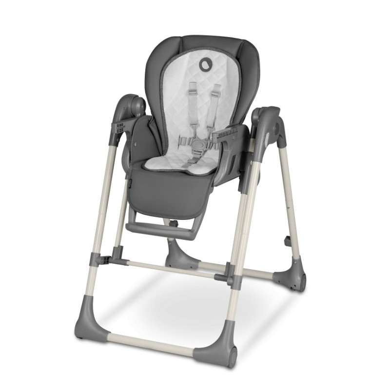 Шезлонг Lionelo Laurice Grey Stone Стільчик для годування з функцією гойдалки